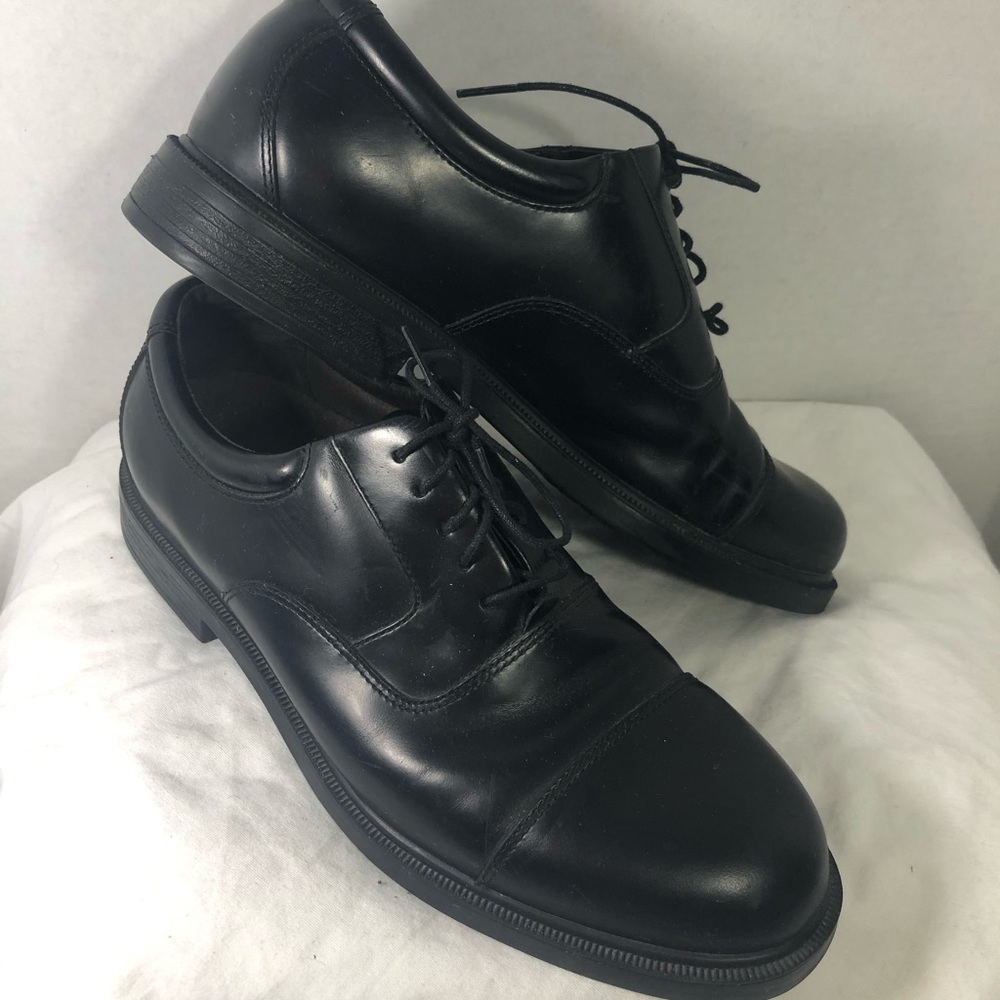Rockport Oxford Size 9 Black Leather